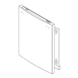 Outer Panel Assembly for GE PDWT518P10SS - Part WD34X11504