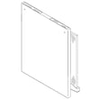Outer Panel Assembly for GE GDWT160R10SS - Part WD34X11518