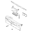 Dishwasher Escutcheon for GE GLD4458R00CS - Part WD34X11535