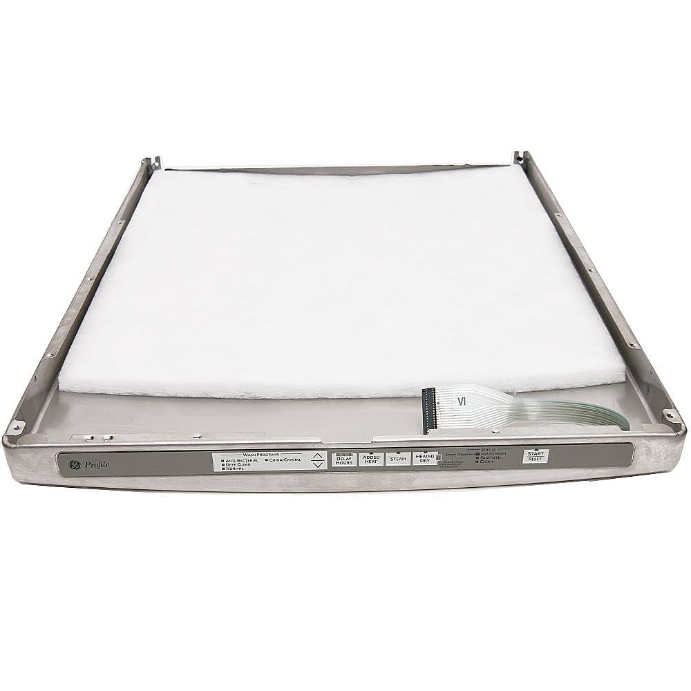 GE Part #wd34X11602, Dishwasher Door Outer Panel Assembly | 34.00 x 27.00 x 4.30