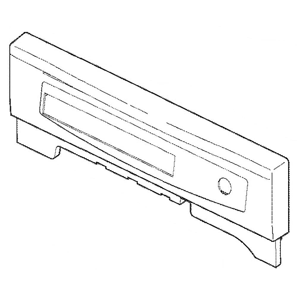 GE Part #wd34X11689, Escutcheon | 29.30 x 11.60 x 4.60