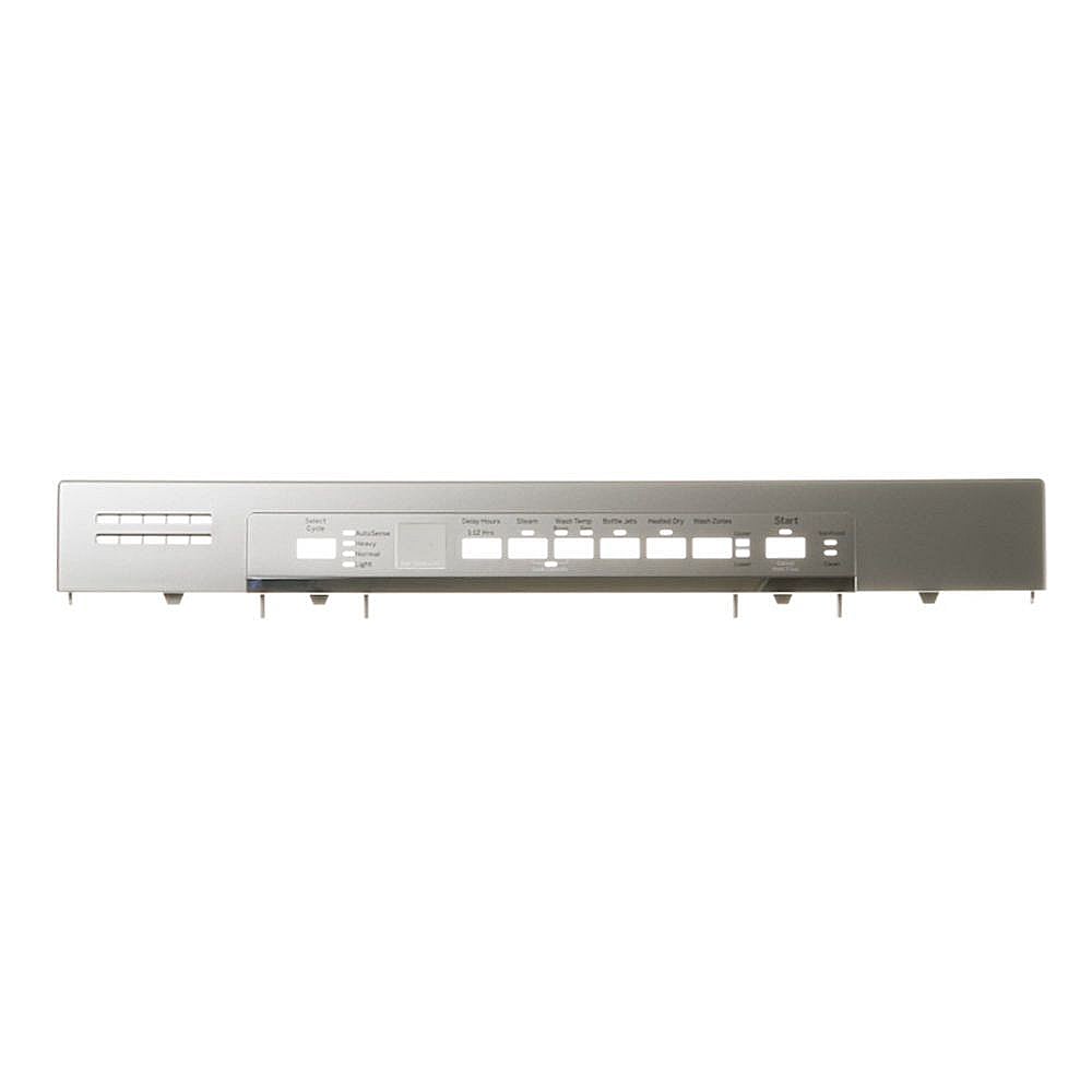 GE Part #wd34X22536, Dishwasher Control Panel Assembly (Stainless) | 4.00 x 4.40 x 3.30