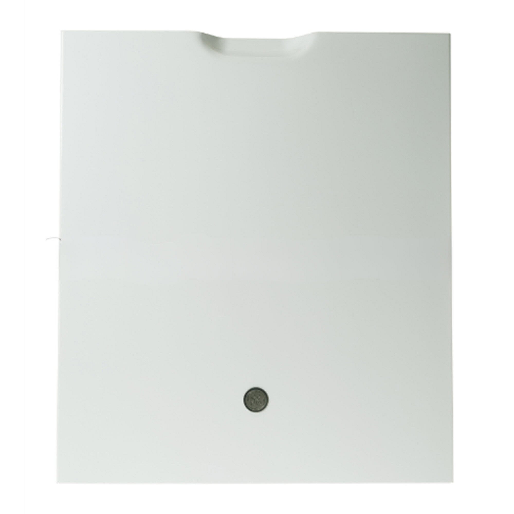 Part #wd34X25746, Dishwasher Door Outer Panel (White) (Replaces Wd27X24849, Wd27X29099, Wd34X20531, Wd34X22631, Wd34X25480)