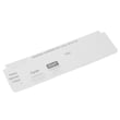 White Control Panel Overlay for GE GDF460PGT3WW - Part WD34X27842