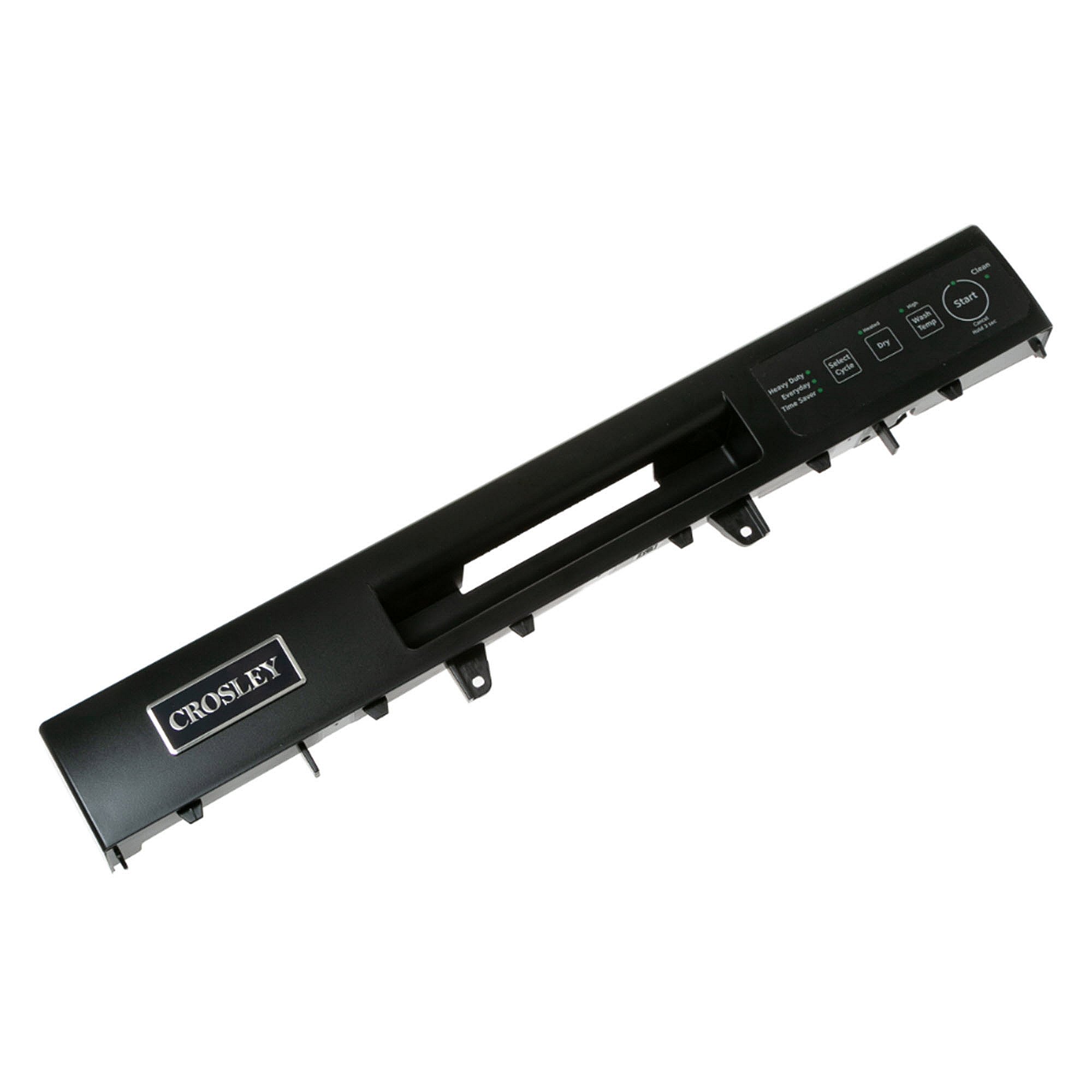 GE Part #wd34X29460, Black Control Panel Assembly