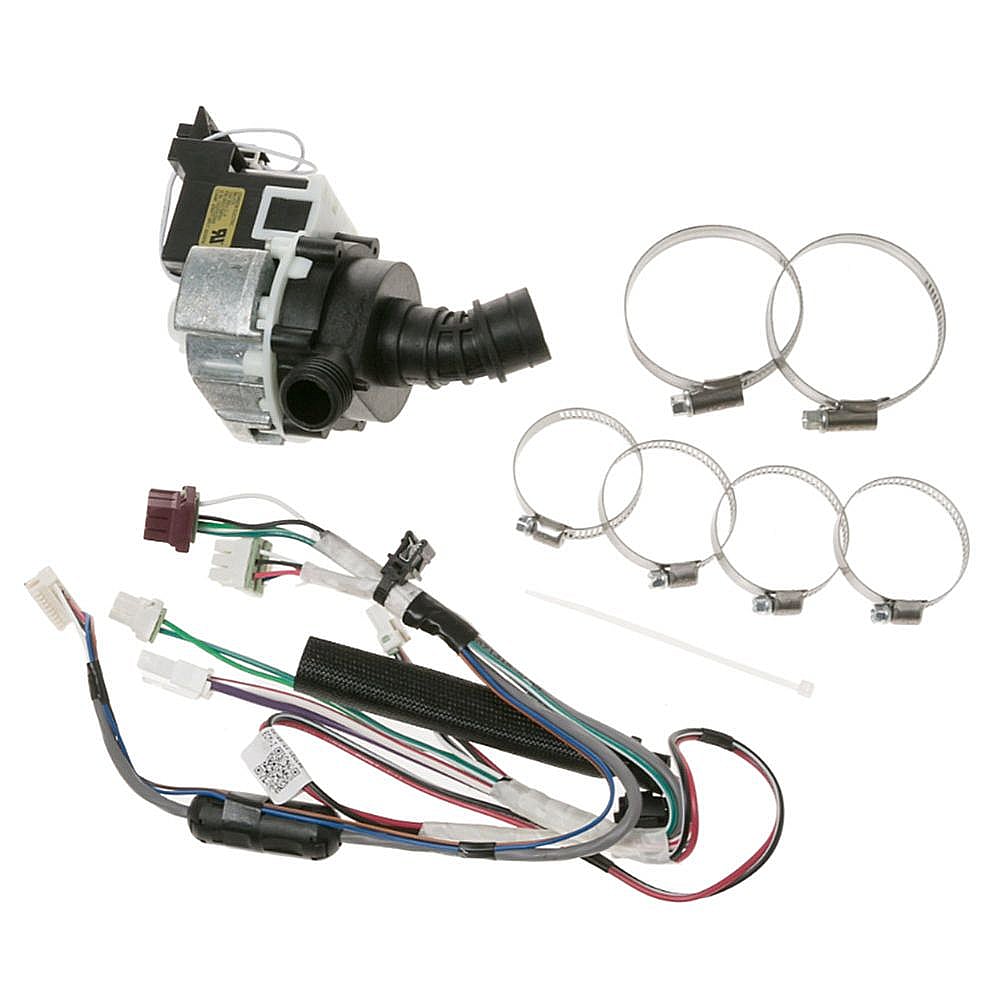 Part #wd35X20876, Dishwasher Drain Pump / 5.00 x 7.10 x 4.90