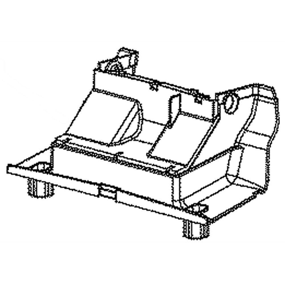 Photo of Part #ws31X10051, Cover from Repair Parts Direct