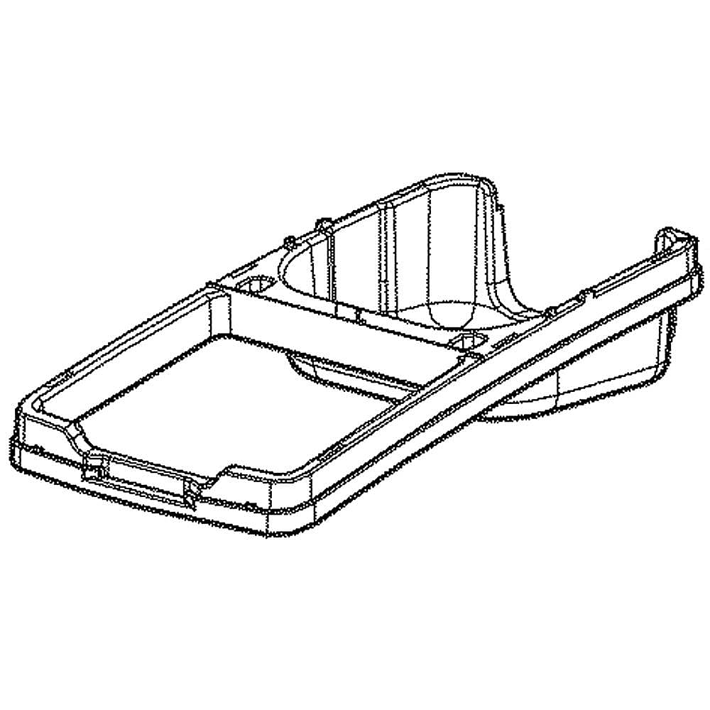 Part #ws33X10010, Water Softener Salt Tank Rim / 24.80 x 14.40 x 9.60