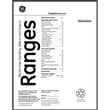 Owner's Manual for GE JSP39BK5BB - Part 31-14250