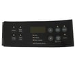 Overlay,clock ,black ,es300 for Crosley CCRE360GWWD - Part 316419103