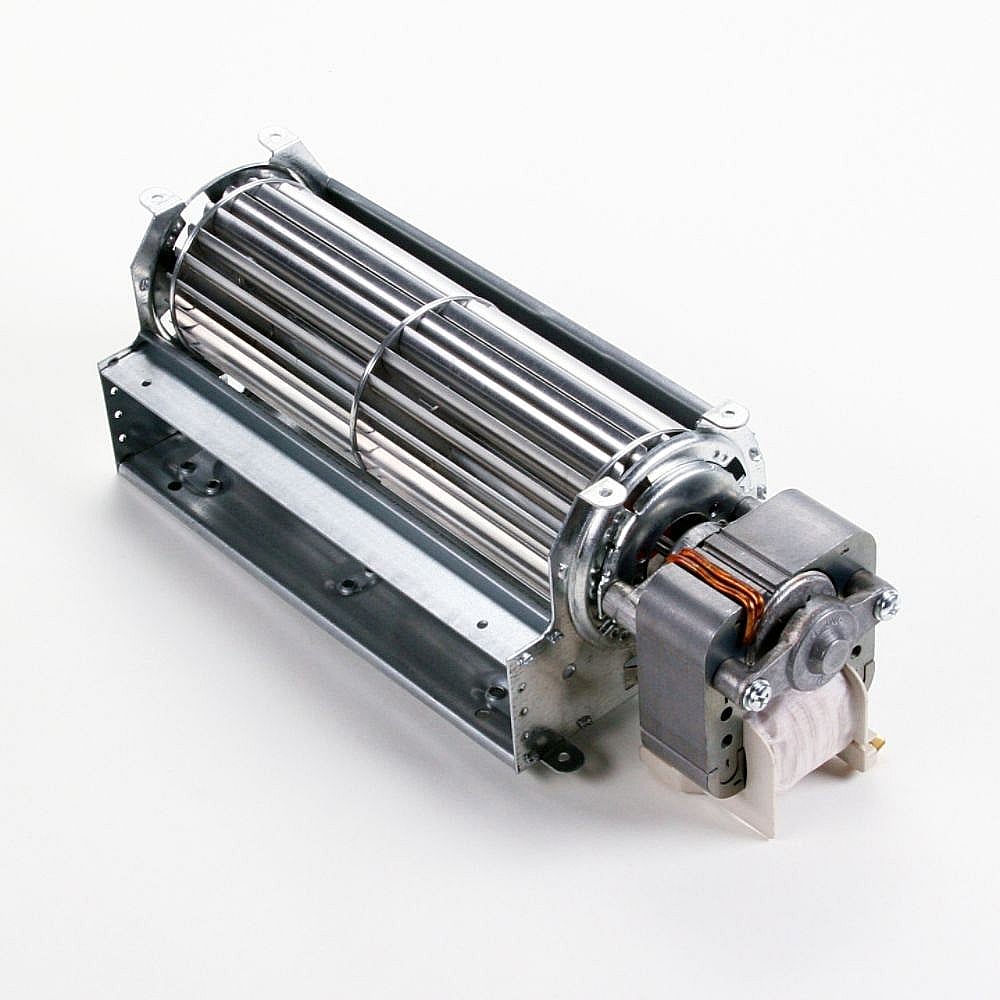 Part #318073028, Range Oven Cooling Fan Assembly (Replaces 318073018, 7318073018, 7318073028) / 11.80 x 7.60 x 4.70