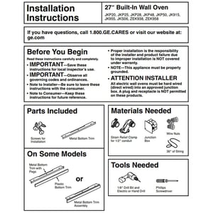Installation Instructions 49-80229