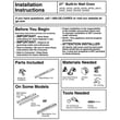 Installation Instructions for GE JTP48SF5SS - Part 49-80229