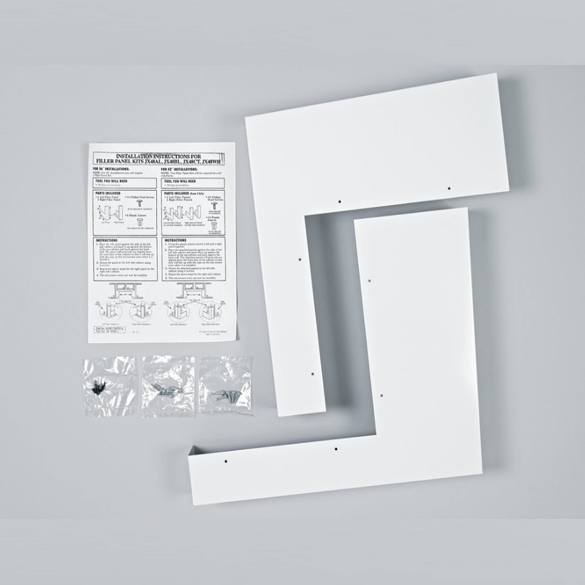 Part #jx48Ct, Filler / 19.00 x 18.50 x 3.50