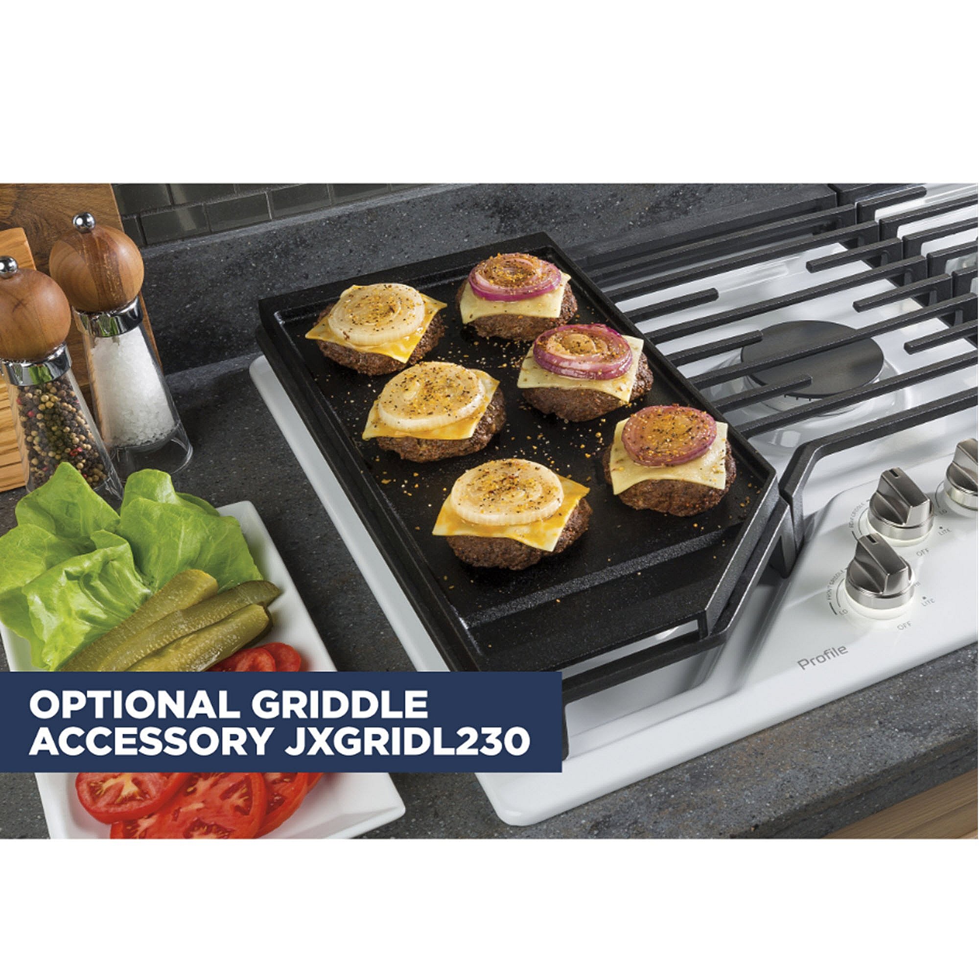 Cast Iron Griddle For 30 Gas Cooktops JXGRIDL230