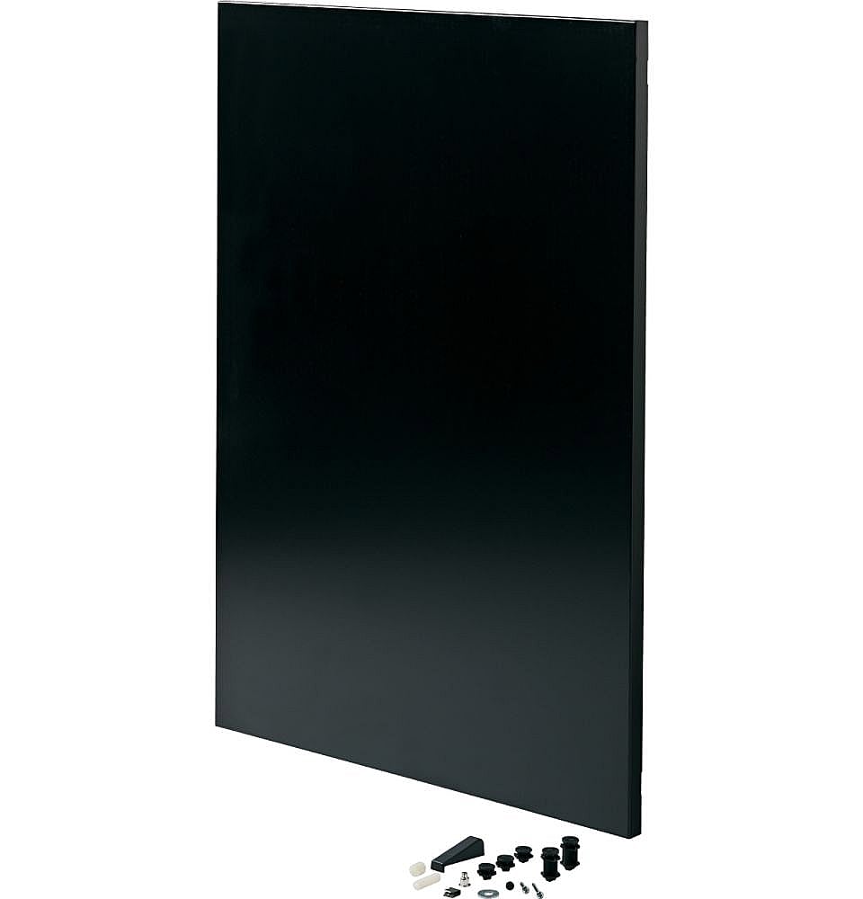 Part #jxs77Bb, Range Side Panel (Black) / 34.60 x 25.40 x 1.70