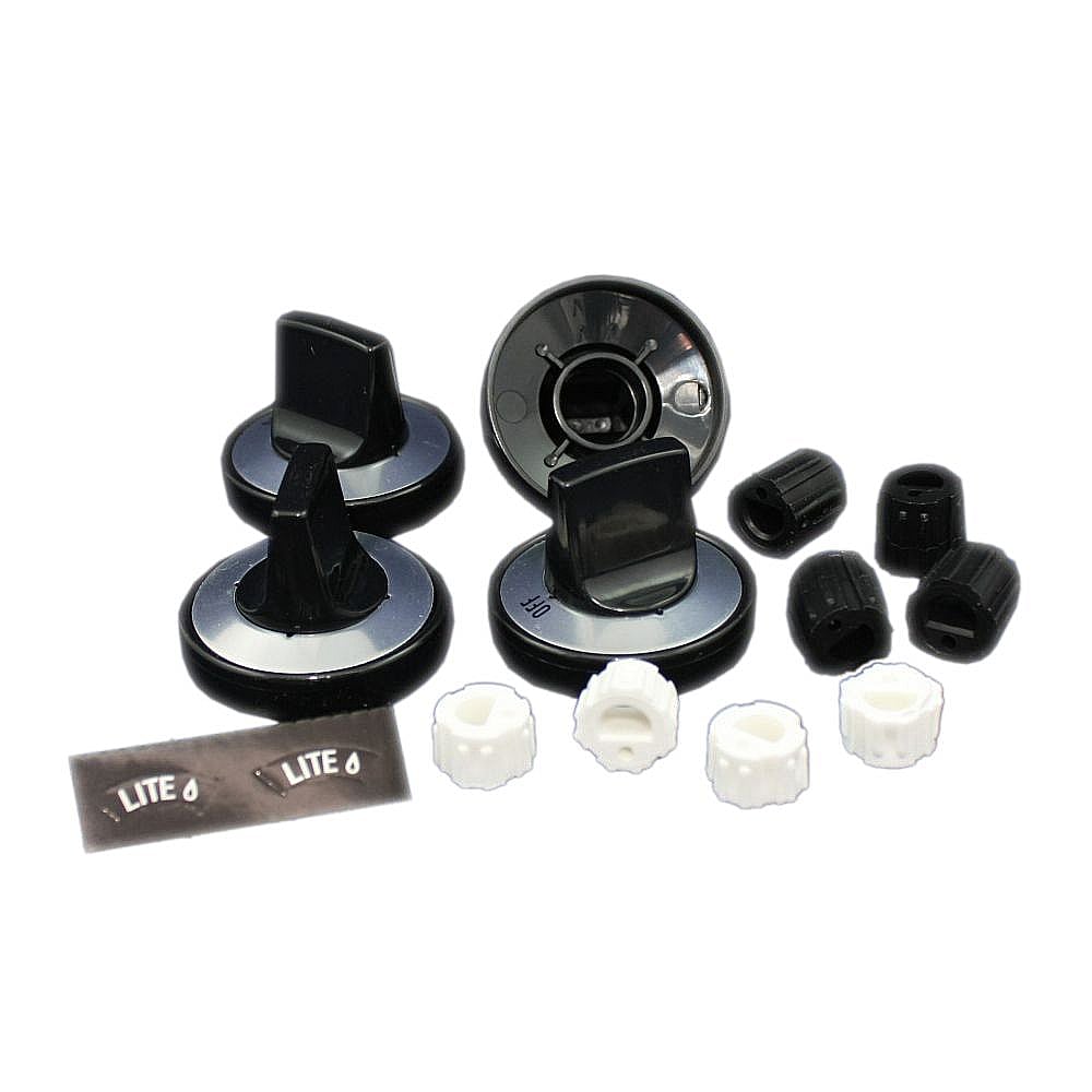 Photo of GE Part #pm03X0088, Ran Surface Burner Knob Kit | 9.00 x 5.00 x 0.50 from Repair Parts Direct