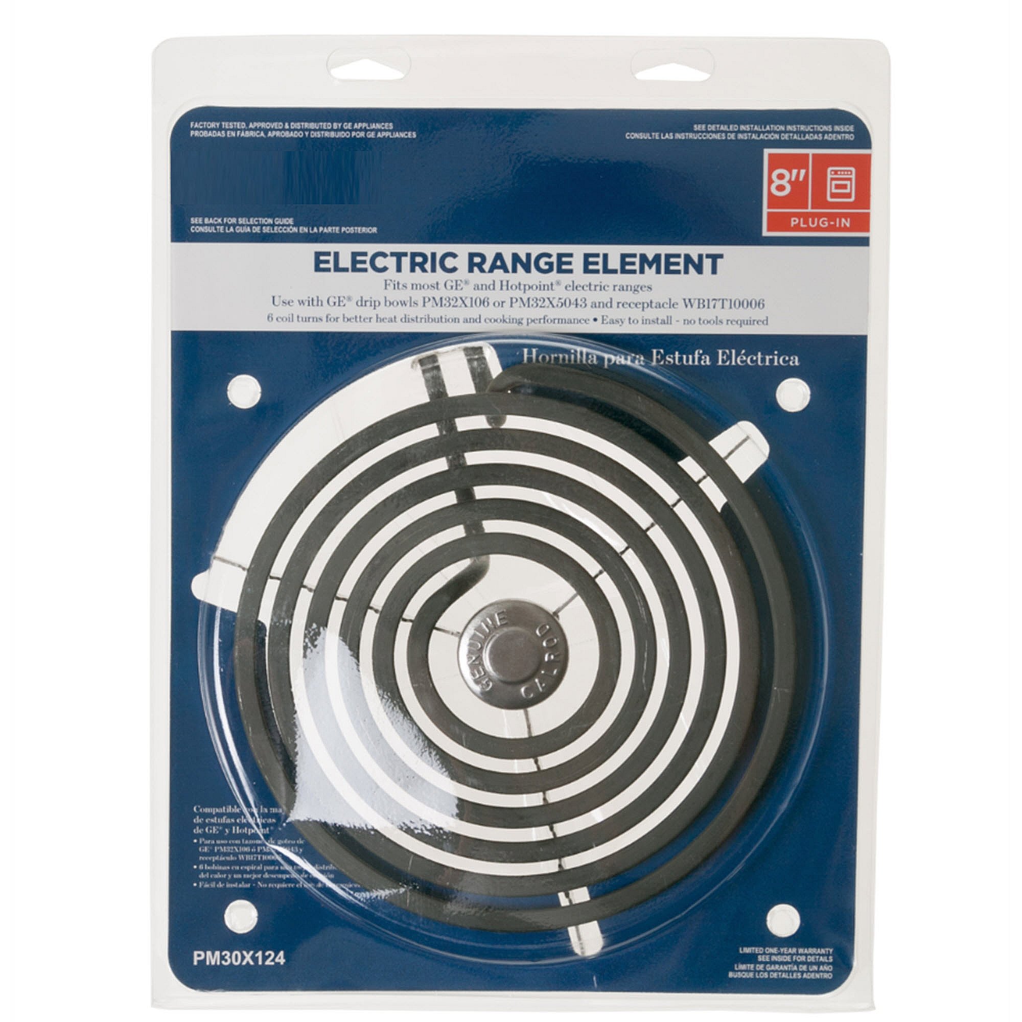 Ace Part #pm30X124Sds, 8" Surf E