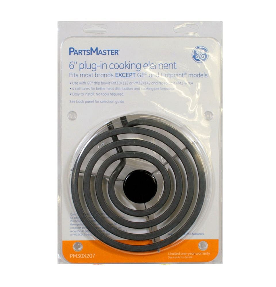 Part #pm30X207, Range Surface Element, 6-In / 11.00 x 7.50 x 2.30
