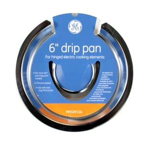 Range Drip Pan, 6-in PM32X114