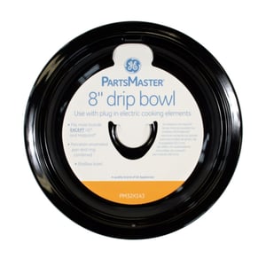 Range Drip Pan, 8-in (black) PM32X143