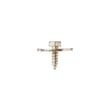 Screw, #8-18 for GE JB620DF4BB - Part WB01T10126