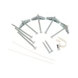 Microwave Installation Hardware Kit for GE JVM1665DN2WW - Part WB01X10132