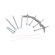 Microwave Installation Hardware Kit for GE EMO3000CBB04 - Part WB01X10181