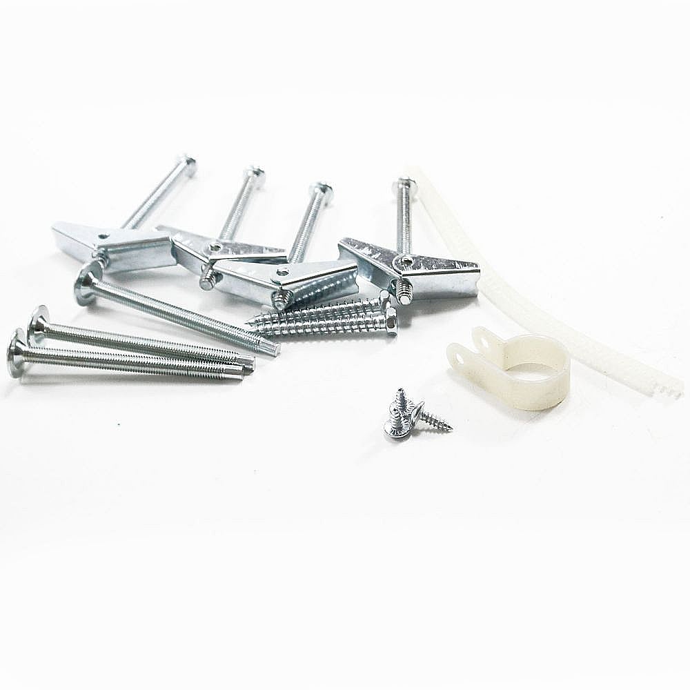 Part #wb01X22142, Microwave Installation Hardware Kit (Replaces Wb01X21135, Wb01X22141, Wb01X22143, Wb01X40676) / 7.00 x 6.30 x 0.80