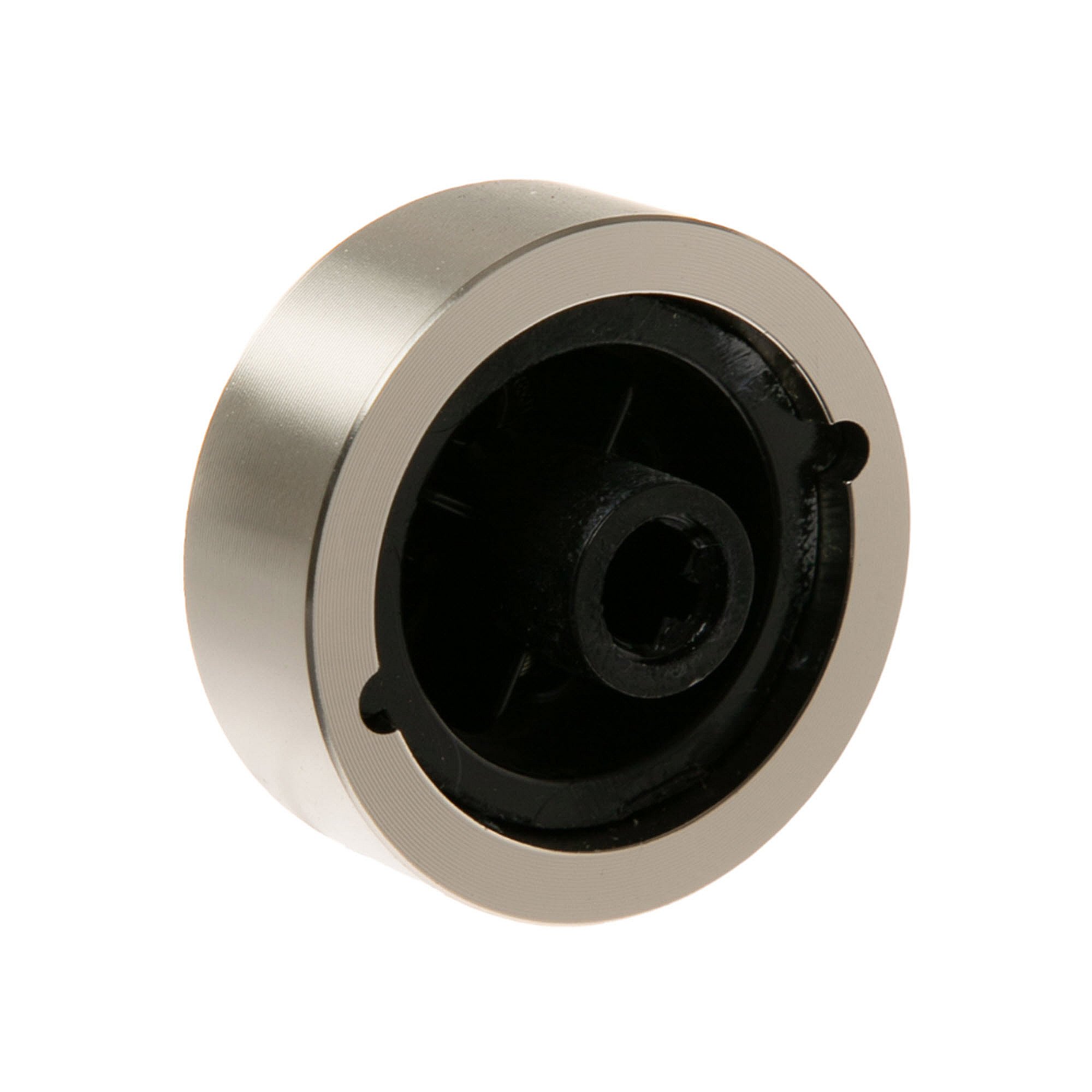 Brushed Stainless Steel Cafe Knob WB01X40726