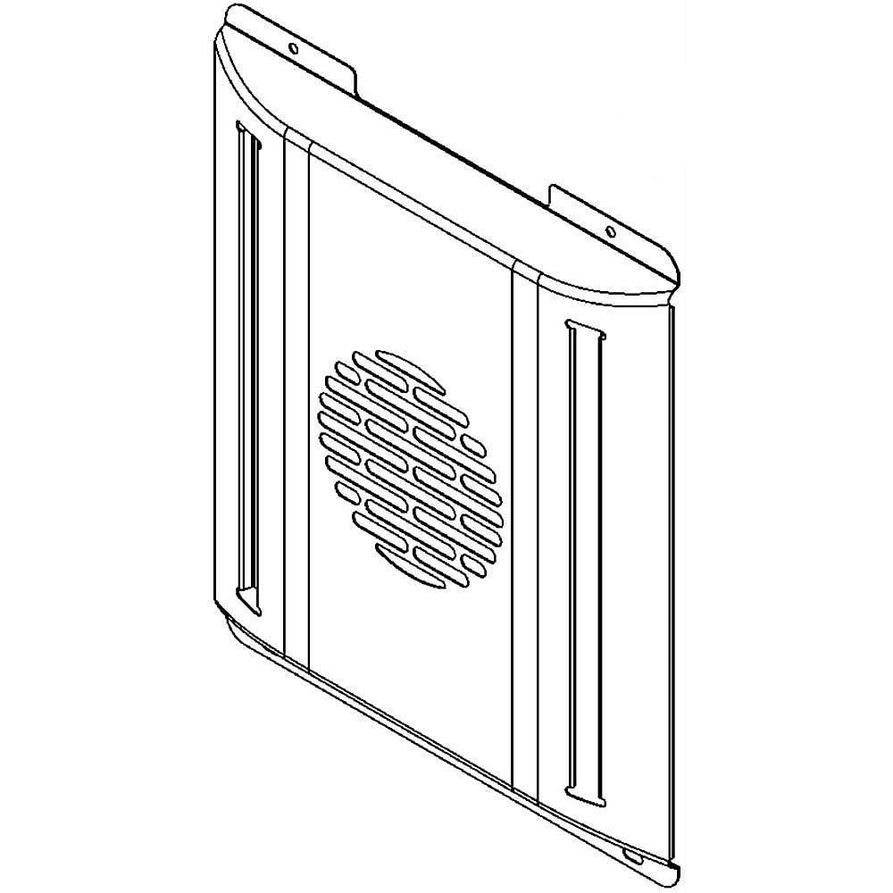 Photo of Part #wb02K10200, Cover Fan 12 from Repair Parts Direct