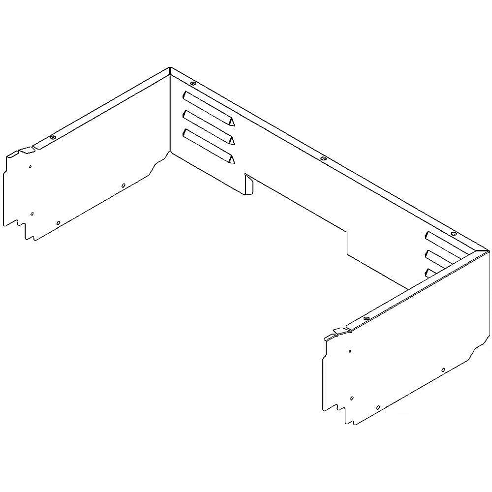 Part #wb02T10362, Fan Housing / 56.00 x 7.00 x 2.30