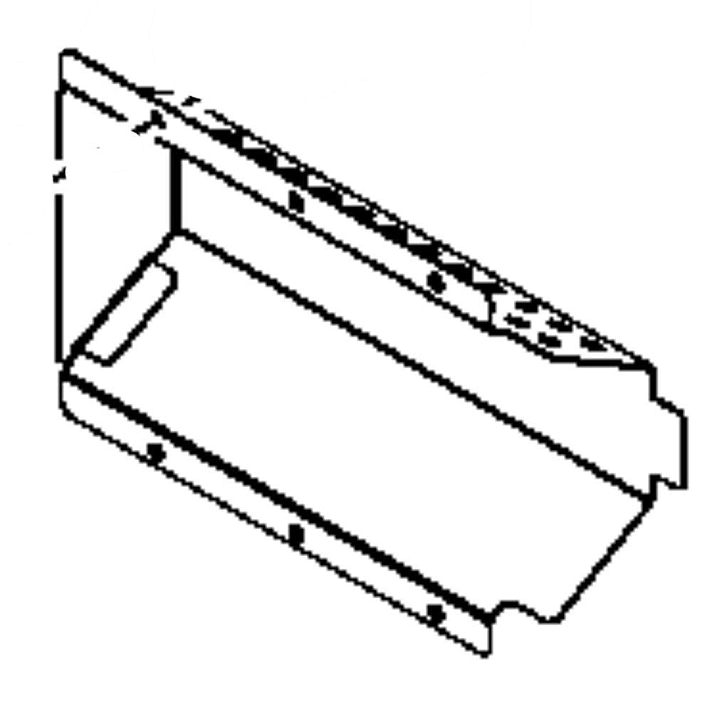 Photo of Part #wb02T10365, Cover Wire S from Repair Parts Direct