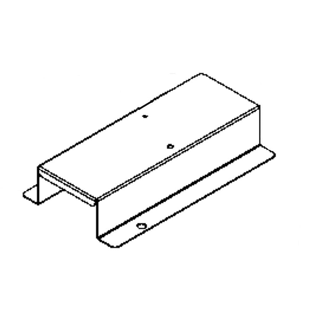 GE Part #wb02T10403, Duct Ovn Exh | 8.00 x 7.50 x 1.00