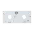 Switch Panel for GE JV247P1WW - Part WB02X11036