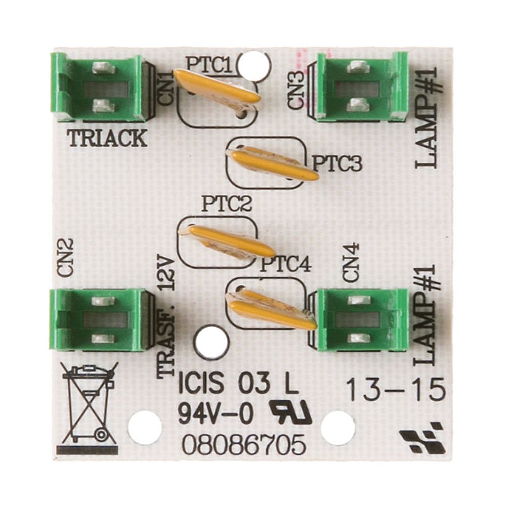 Part #wb02X11136, Electronic Printed Circuit Board / 3.60 x 2.30 x 1.90