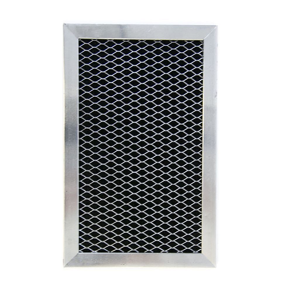 Part #wb02X11495, Microwave Charcoal Filter / 8.10 x 5.80 x 0.90