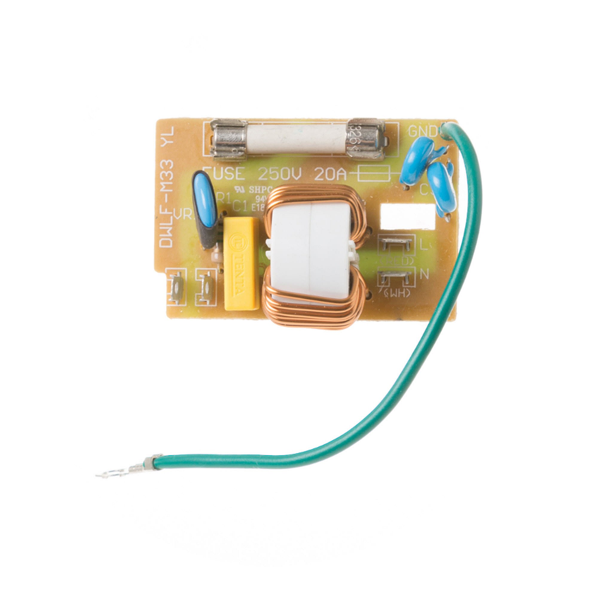 Part #wb02X21023, Noise Filter / 4.70 x 4.10 x 3.70