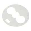 Led Cover Board for GE ZGP486NDT2SS - Part WB02X43247