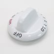 Range Surface Burner Knob for Kenmore 36275785891 - Part WB03K10023