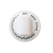 Range Oven Temperature Knob (white) for Hotpoint RGB744BEA3AD - Part WB03K10112