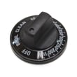 Range Control Knob for Hotpoint RGB744BEA3AD - Part WB03K10113