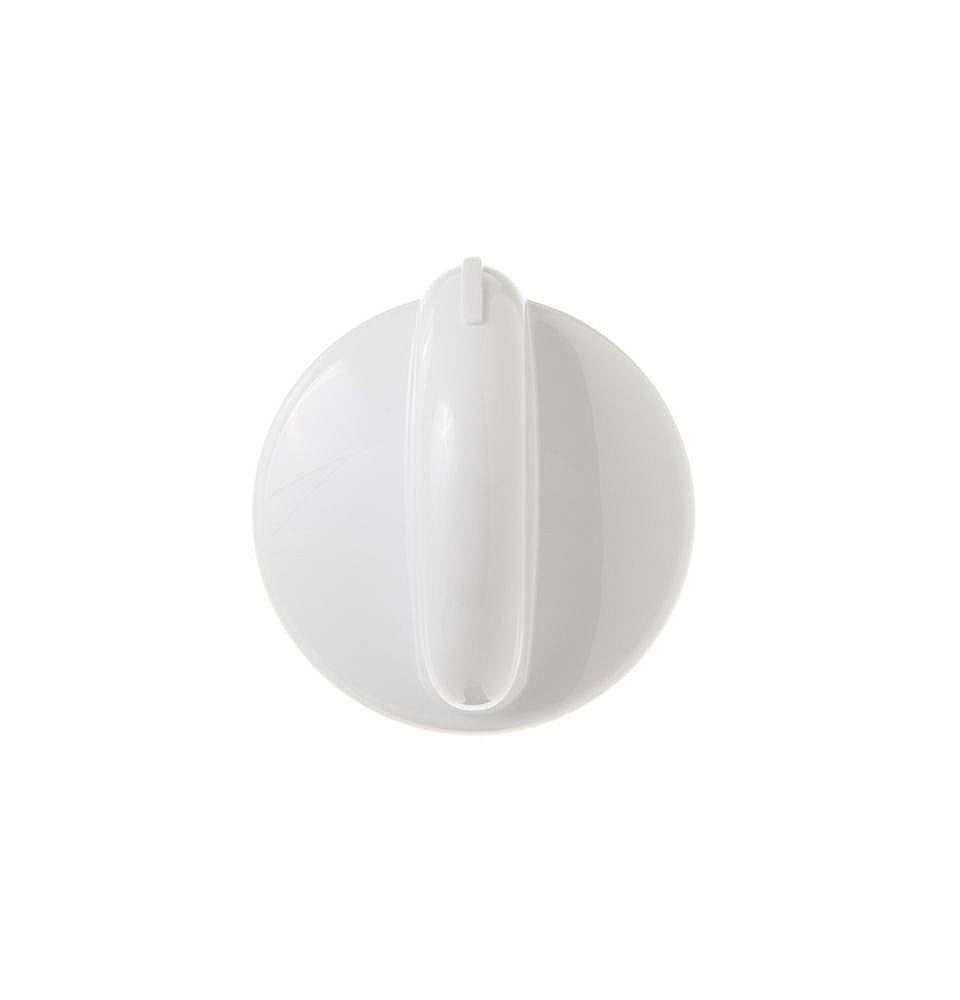 Part #wb03K10143, Range Surface Burner Knob (White) / 6.00 x 6.00 x 1.50