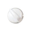 Range Surface Burner Knob (white) for GE JGB800DEP1CC - Part WB03K10233