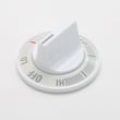 Range Surface Burner Knob for GE JCP67F1WW - Part WB03X10041