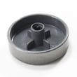 Microwave Timer Knob (stainless) for GE SCA1001DSS03 - Part WB03X10135