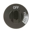 Range Control Knob for Hotpoint RGA520EWA - Part WB03X10272