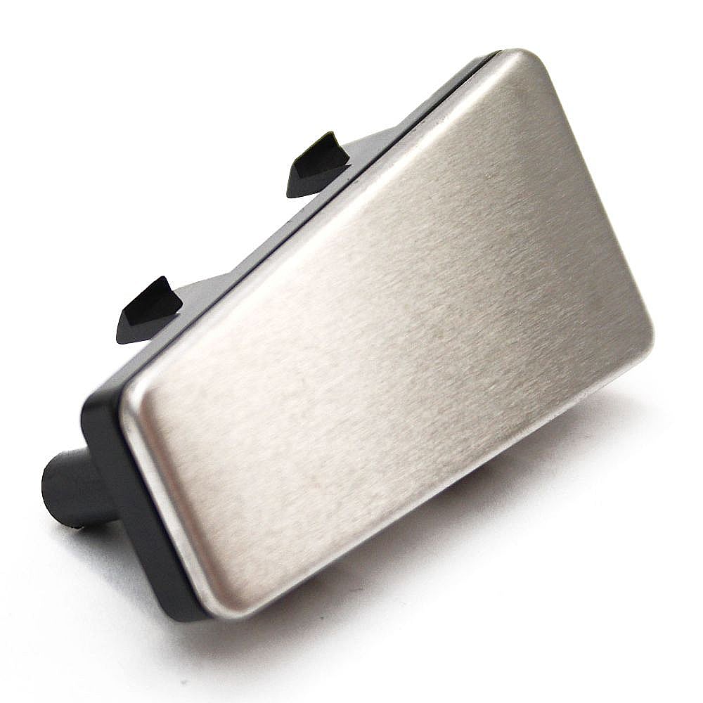 Microwave Door Release Button (Stainless) WB03X10307 parts Sears