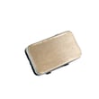 Microwave Door Release Button (stainless) for GE JEB1860DM1BB - Part WB03X10308