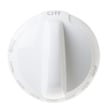 Range Oven Temperature Knob (white) WB03X22704
